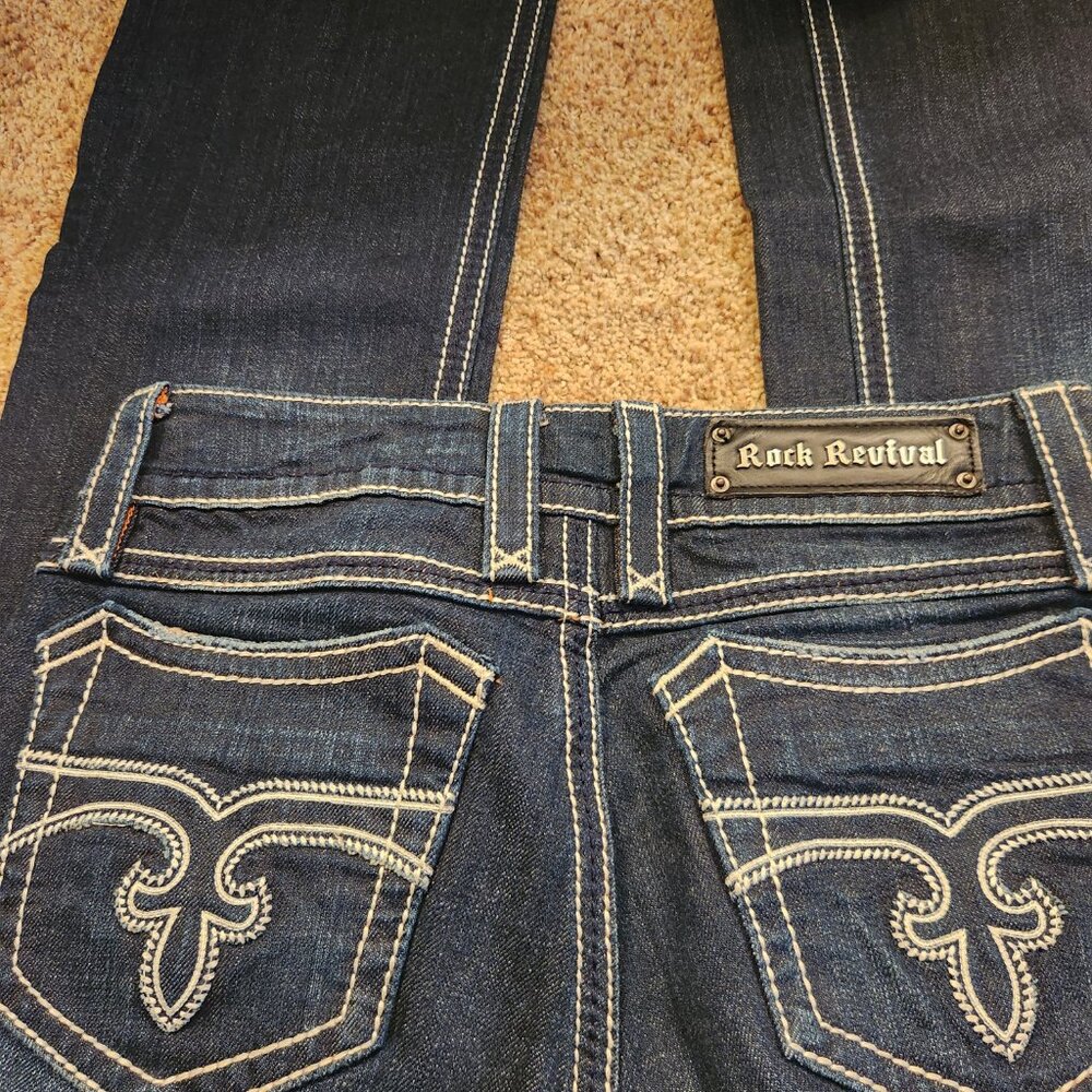 Rock Revival Leona Bootcut low rise jeans - Picture 5 of 6